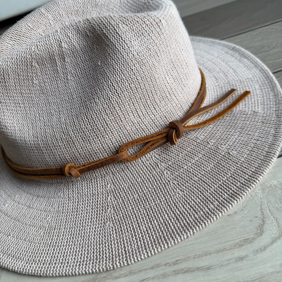 Anthropologie Carolina Leather Trimmed Rancher Hat | New With Tags | Size: ALL - Picture 3 of 8